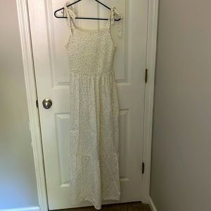 H&M cotton maxi dress small